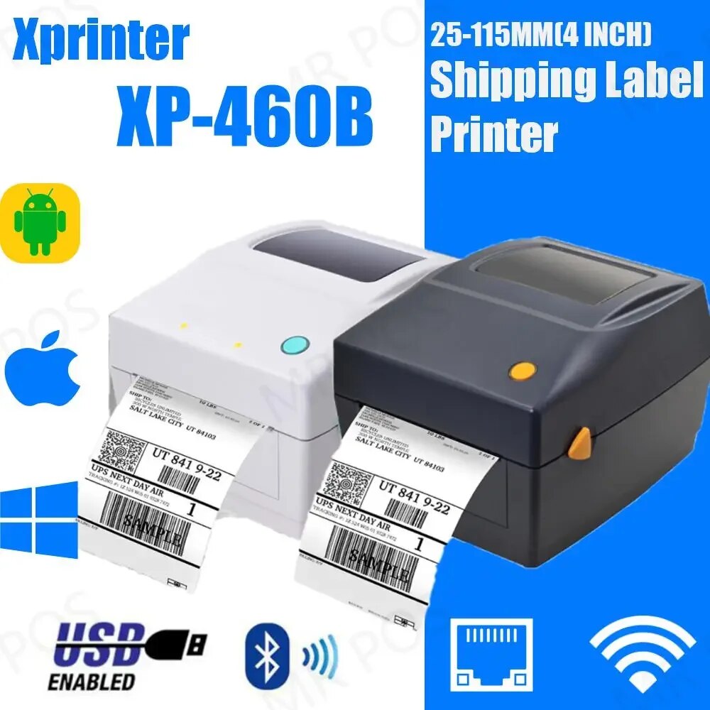 Xprinter  ڵ ,  , UPS  ڵ Ŀ USB , 20-100mm, 460B